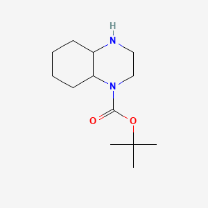 Tert-butyl decahydroquinoxaline-1-carboxylate