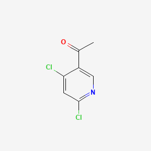 Ethanone, 1-(4,6-dichloro-3-pyridinyl)-