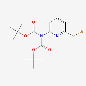 Di-tert-butyl [6-(Bromomethyl)pyridin-2-yl]iminodicarbonate