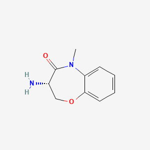 (S)-3-Amino-5-methyl-2,3-dihydrobenzo[b][1,4]oxazepin-4(5H)-one