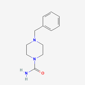 4-(Phenylmethyl)-1-piperazinecarboxamide