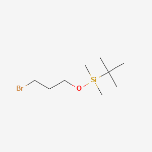 (3-Bromopropoxy)-tert-butyldimethylsilane, 97%, stabilized over sodium carbonate