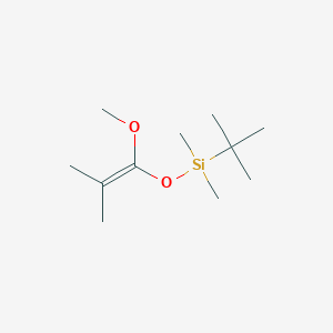 tert-Butyl((1-methoxy-2-methylprop-1-en-1-yl)oxy)dimethylsilane