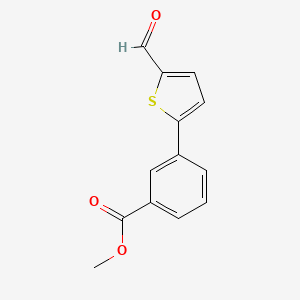 Methyl 3-(5-formylthiophen-2-yl)benzoate