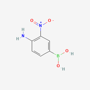 4-Amino-3-nitrophenylboronic acid, 97%