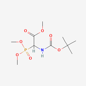 (±)-BOC-alpha-Phosphonoglycine trimethyl ester, 97%