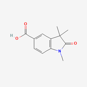 1,3,3-Trimethyl-2-oxoindoline-5-carboxylic Acid