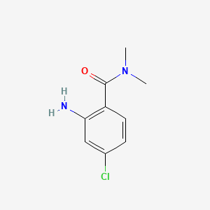 2-Amino-4-chloro-N,N-dimethylbenzamide