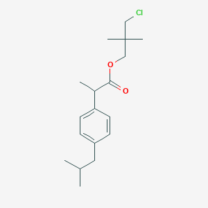 3-Chloro-2，2-dimethylpropyl 2-(4-isobutylphenyl)propanoate