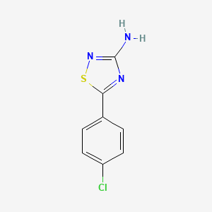5-(4-Chlorophenyl)-1,2,4-Thiadiazol-3-Ylamine