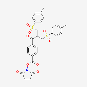 Bis-sulfone NHS ester