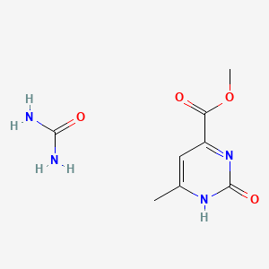 Methyl 6-methyl-2-oxo-2,3-dihydropyrimidine-4-carboxylate urea