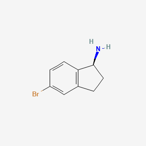 (S)-5-Bromo-2,3-dihydro-1H-inden-1-amine