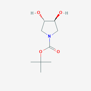 (3S,4S)-tert-Butyl 3,4-dihydroxypyrrolidine-1-carboxylate