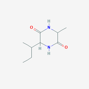3-(sec-Butyl)-6-methylpiperazine-2,5-dione