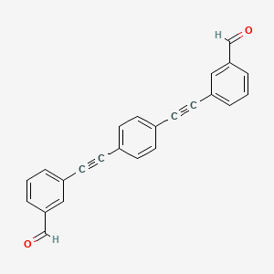 3，3'-(1，4-Phenylenebis(ethyne-2，1-diyl))dibenzaldehyde
