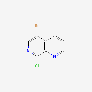 5-Bromo-8-chloro-1,7-naphthyridine