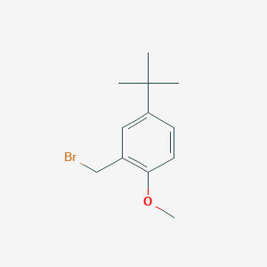 2-(Bromomethyl)-4-(tert-butyl)-1-methoxybenzene