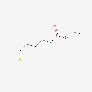 Ethyl 5-(thietan-2-yl)pentanoate