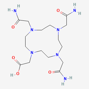 2-(4,7,10-Tris(2-amino-2-oxoethyl)-1,4,7,10-tetraazacyclododecan-1-yl)acetic acid