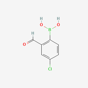 4-Chloro-2-formylphenylboronic acid