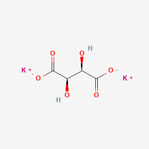 (2R,3R)-2,3-dihydroxysuccinic acid, potassium salt