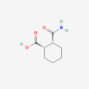 rac-(1R,2S)-2-Carbamoylcyclohexane-1-carboxylic Acid