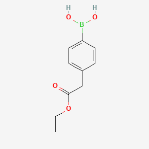 4-[(Ethoxycarbonyl)methyl]phenylboronic acid, 97%