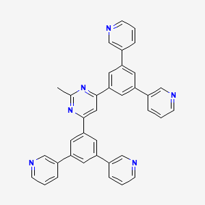 4,6-Bis(3,5-di(pyridin-3-yl)phenyl)-2-methylpyrimidine