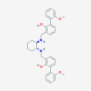 N,N'-Bis[3-(2-methoxyphenyl)-2-hydroxybenzyl](1R,2R)-1,2-cyclohexanediamine