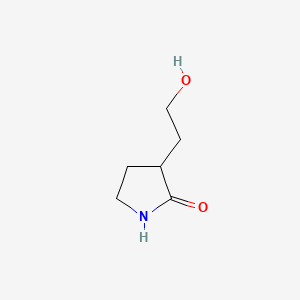 3-(2-Hydroxyethyl)pyrrolidin-2-one