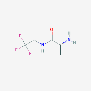 (R)-2-Amino-N-(2,2,2-trifluoroethyl)propanamide