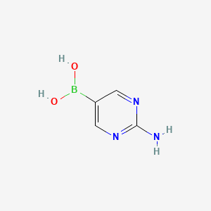 2-Aminopyrimidine-5-boronic acid, 95%