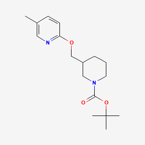 tert-Butyl 3-(((5-methylpyridin-2-yl)oxy)methyl)piperidine-1-carboxylate