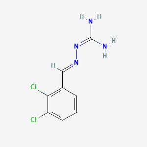 2-(2,3-Dichlorobenzylidene)hydrazine-1-carboximidamide