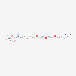 tert-Butyl (14-azido-3,6,9,12-tetraoxatetradecyl)carbamate