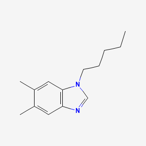 1-Pentyl-5，6-dimethyl-1H-benzo[d]imidazole