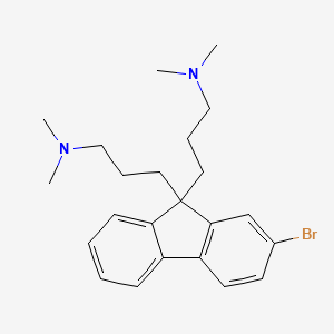 3-[2-bromo-9-[3-(dimethylamino)propyl]fluoren-9-yl]-N，N-dimethylpropan-1-amine