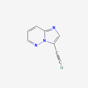 3-Ethynylimidazo[1,2-b]pyridazine