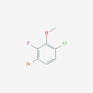 1-Bromo-4-chloro-2-fluoro-3-methoxybenzene