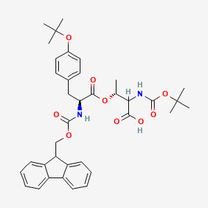 (2R,3S)-Boc-Thr(Fmoc-Tyr(tBu))-OH