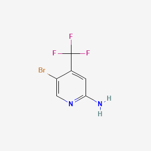 2-Amino-5-bromo-4-(trifluoromethyl)pyridine, 97%