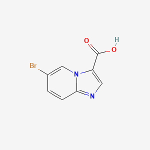 6-Bromoimidazo[1,2-a]pyridine-3-carboxylic acid, 97%