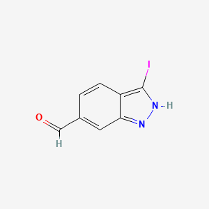 3-Iodo-1H-Indazole-6-Carbaldehyde