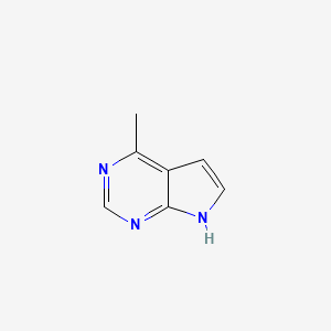 4-Methyl-7H-pyrrolo[2,3-d]pyrimidine