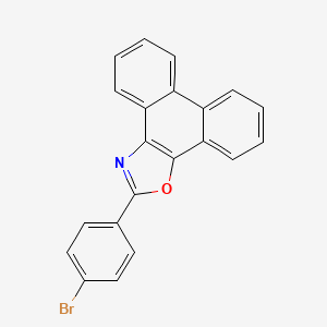 2-(4-Bromophenyl)phenanthro[9，10-d]oxazole