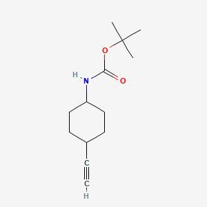 trans-N-Boc-4-ethynylcyclohexanamine
