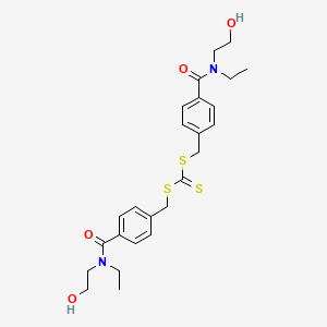 Bis[4-[ethyl(2-hydroxyethyl)carbamoyl]benzyl] Carbonotrithioate