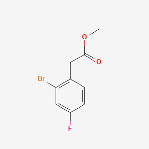Methyl 2-(2-bromo-4-fluorophenyl)acetate