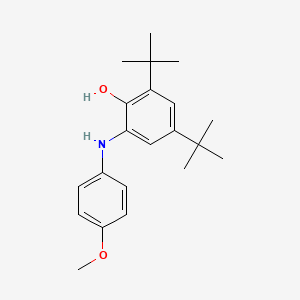 2，4-Bis(1，1-dimethylethyl)-6-[(4-methoxyphenyl)amino]phenol